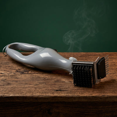 The Cleanup Crew: Grill Brush and Scraper
