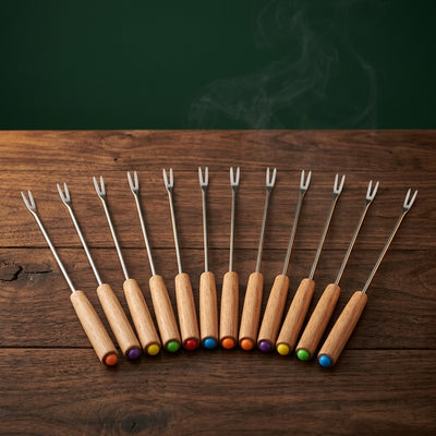The Skewer Squad: 12 Piece Stainless Skewer Set